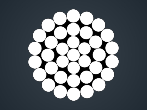 單股鋼絲繩1×37